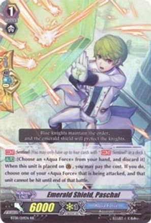 Emerald Shield, Paschal (BT08/019EN) [Blue Storm Armada]