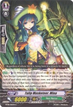 Tulip Musketeer, Mina (BT08/065EN) [Blue Storm Armada]