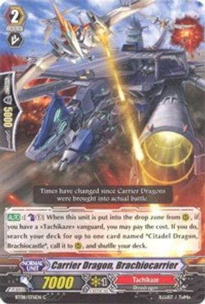 Carrier Dragon, Brachiocarrier (BT08/076EN) [Blue Storm Armada]