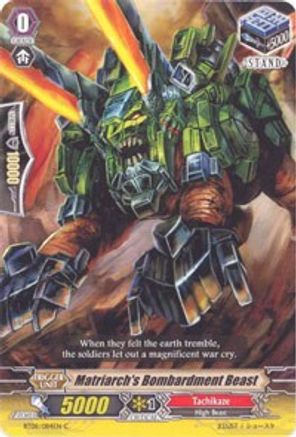 Matriarch's Bombardment Beast (BT08/084EN) [Blue Storm Armada]