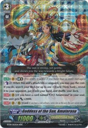 Goddess of the Sun, Amaterasu (BT09/003EN) [Clash of Knights & Dragons]