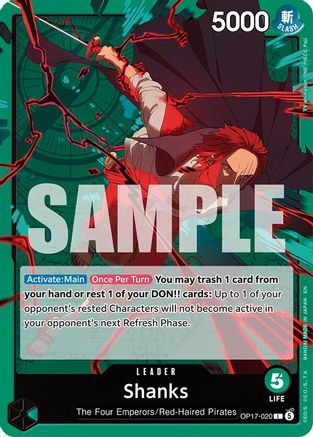 Shanks (020) [The World's Strongest Warriors] Leader