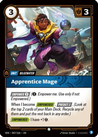 Apprentice Mage (047/166) [Vendetta] Foil
