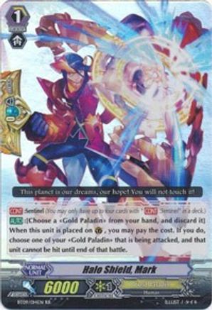 Halo Shield, Mark (BT09/014EN) [Clash of Knights & Dragons]