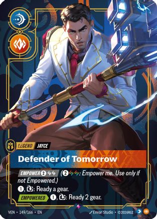 Jayce - Defender of Tomorrow (149/166) [Vendetta] Foil