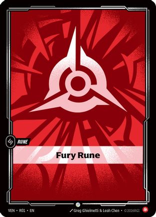 Fury Rune (R01) [Vendetta]