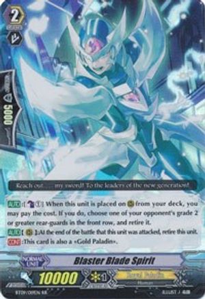 Blaster Blade Spirit (BT09/019EN) [Clash of Knights & Dragons]