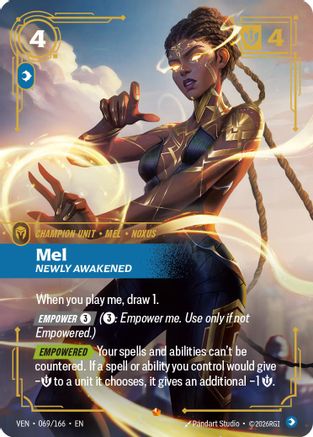 Mel, Newly Awakened (069/166) [Vendetta] Foil