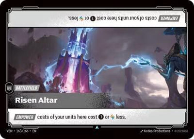 Risen Altar (163/166) [Vendetta] Foil