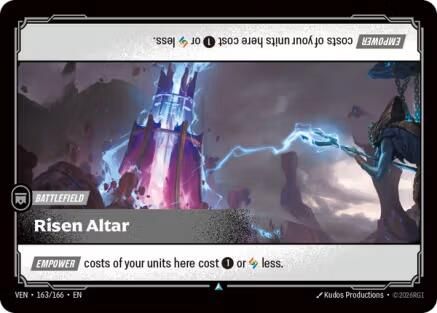 Risen Altar (163/166) [Vendetta]