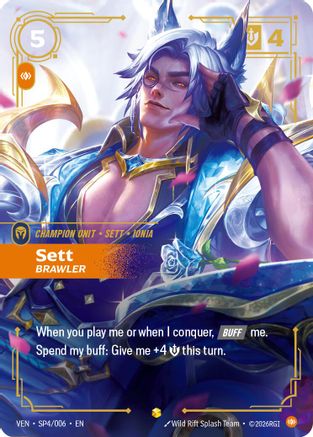 Sett, Brawler (SP4/006) [Vendetta] Foil