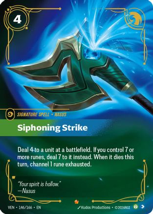 Siphoning Strike (146/166) [Vendetta] Foil