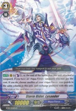 Storm Rider, Lysander (BT09/024EN) [Clash of Knights & Dragons]
