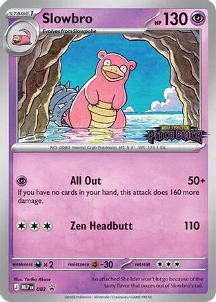Slowbro (Pitch Black Stamped) 083/null [ME Mega Evolution Promo] (Holofoil)