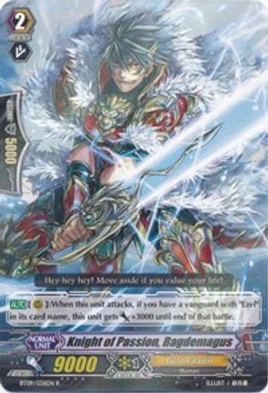 Knight of Passion, Bagdemagus (BT09/036EN) [Clash of Knights & Dragons]