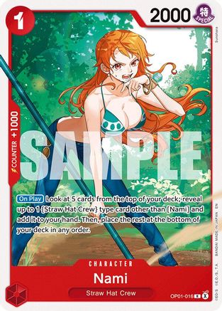 Nami [Starter Deck 31: RED Monkey.D.Luffy] Rare