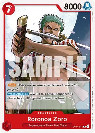 Roronoa Zoro [Starter Deck 31: RED Monkey.D.Luffy] Rare