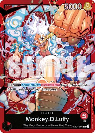 Monkey.D.Luffy (ST21-001) [Starter Deck 31: RED Monkey.D.Luffy] Leader