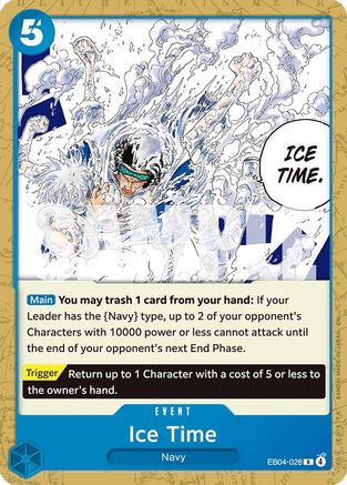 Ice Time [Starter Deck 33: BLUE Kuzan] Rare