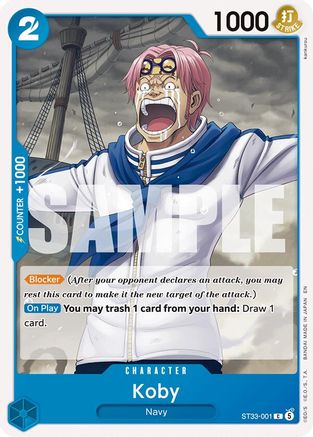 Koby [Starter Deck 33: BLUE Kuzan] Common
