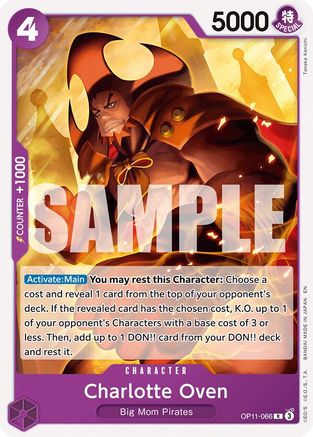 Charlotte Oven [Starter Deck 34: PURPLE Charlotte Katakuri] Rare