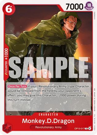 Monkey.D.Dragon [Starter Deck 35: RED/BLACK Sabo] Rare