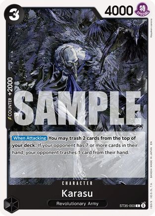 Karasu [Starter Deck 35: RED/BLACK Sabo] Common