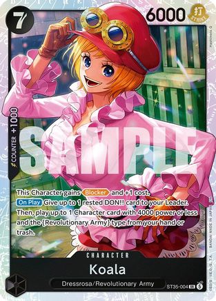 Koala [Starter Deck 35: RED/BLACK Sabo] Super Rare