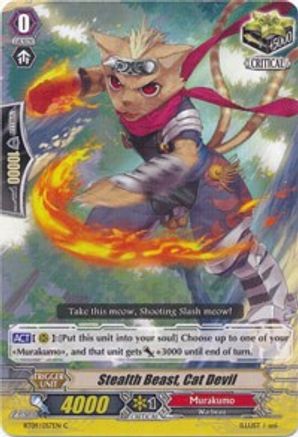 Stealth Beast, Cat Devil (BT09/057EN) [Clash of Knights & Dragons]