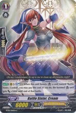 Battle Sister, Cream (BT09/066EN) [Clash of Knights & Dragons]