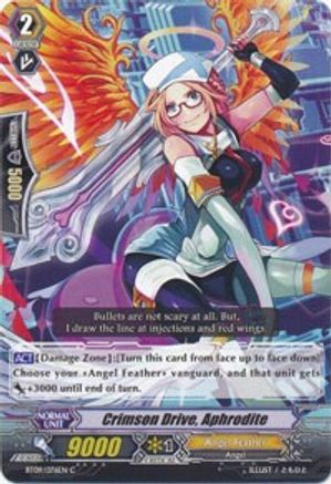 Crimson Drive, Aphrodite (BT09/076EN) [Clash of Knights & Dragons]