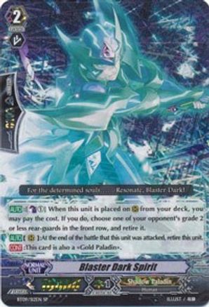 Blaster Dark Spirit (BT09/S12EN) [Clash of Knights & Dragons]