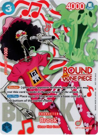 Brook (Round 1 Promo) [One Piece Promotion Cards] Rare