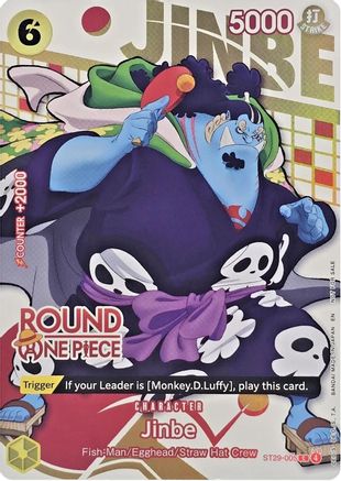 Jinbe (Round 1 Promo) [One Piece Promotion Cards] Common