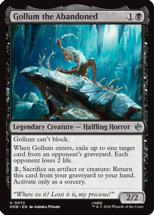 Gollum the Abandoned (HOB-072) - The Hobbit Foil