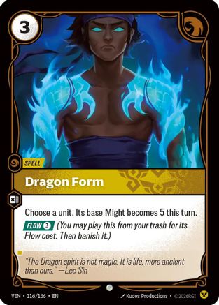 Dragon Form (116/166) [Vendetta] Foil