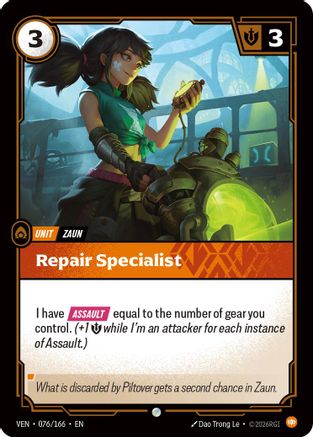 Repair Specialist (076/166) [Vendetta]