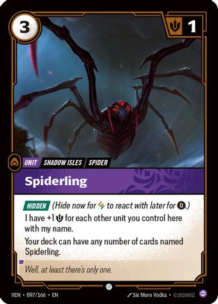 Spiderling (097/166) [Vendetta]