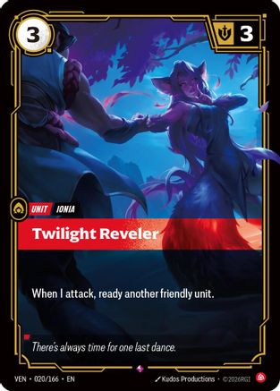 Twilight Reveler (020/166) [Vendetta] Foil