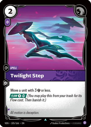 Twilight Step (105/166) [Vendetta] Foil
