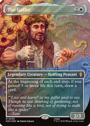 The Gaffer (Borderless) (Surge Foil) (HOC-055) - The Hobbit Foil
