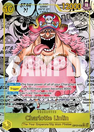 Charlotte Linlin (112) (Manga) [The World's Strongest Warriors] Super Rare