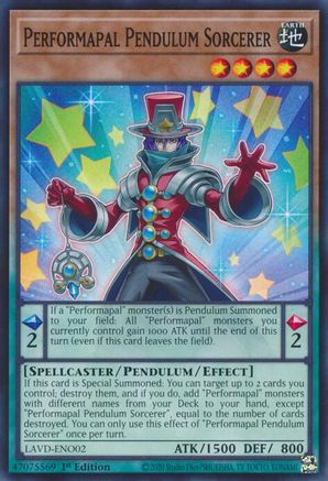 Performapal Pendulum Sorcerer [LAVD-ENO02] Common