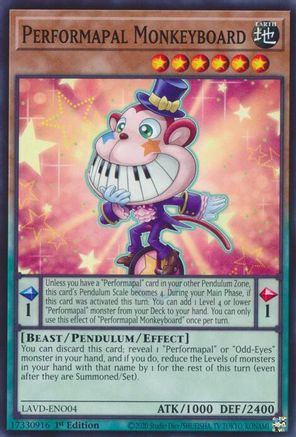 Performapal Monkeyboard [LAVD-ENO04] Common