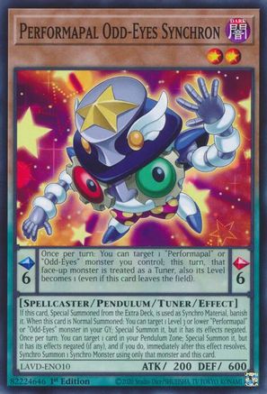 Performapal Odd-Eyes Synchron [LAVD-ENO10] Common