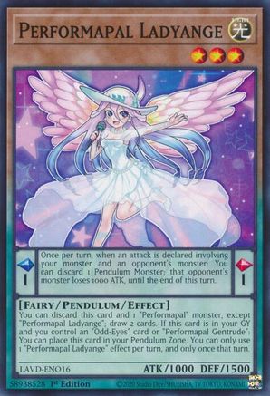 Performapal Ladyange [LAVD-ENO16] Common