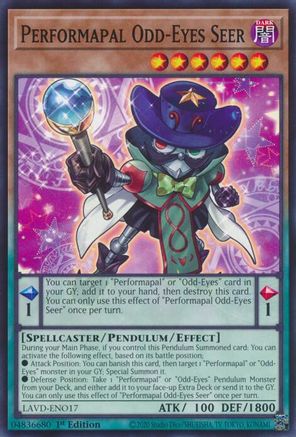 Performapal Odd-Eyes Seer [LAVD-ENO17] Common
