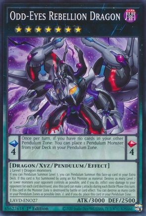 Odd-Eyes Rebellion Dragon [LAVD-ENO27] Common