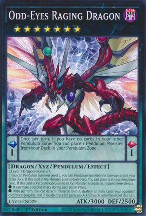 Odd-Eyes Raging Dragon [LAVD-ENO29] Common