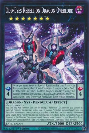 Odd-Eyes Rebellion Dragon Overlord [LAVD-ENO30] Common